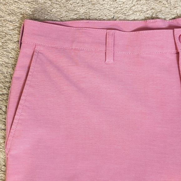 PGA Tour Perry Ellis Pink Flat Front Moisture Wicking UPF 50 Men's Shorts 42 - Picture 4 of 14
